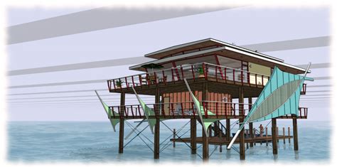 Stiltsville house • sketchUcation • 1