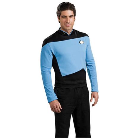 Star Trek The Next Generation TNG Blue Uniform Cosplay Costume ...