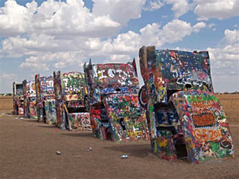 Day Trips: Cadillac Ranch is the most popular art installation in the ...