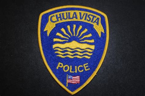 Chula Vista Police Patch, San Diego County, California (Current 1989 ...