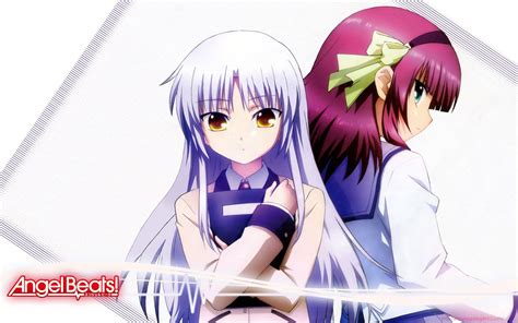 Yuri Nakamura & Kanade Tachibana HD Wallpaper from Angel Beats!