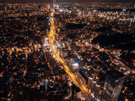 Tokyo cityscape at night 2091035 Stock Photo at Vecteezy