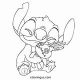 Black And White Lilo Stitch Coloring Page sketch template