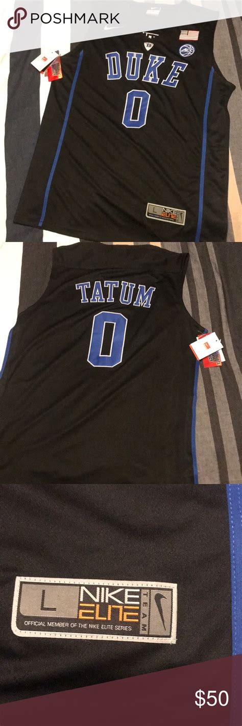 Authentic Nike Jayson Tatum Duke Jersey Sz L Authentic Nike Jayson Tatum Duke Jersey Sz L tried ...