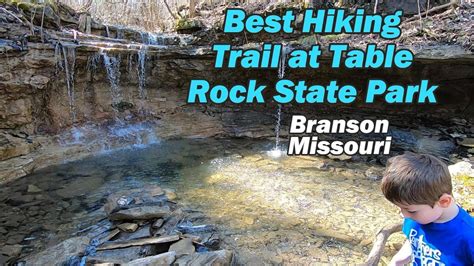 Best Hiking Trail at Table Rock State Park | Branson, Missouri | Kids Hiking - YouTube