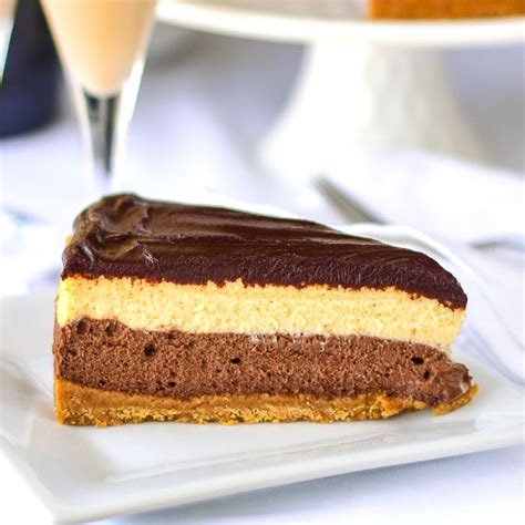 Chocolate Truffle Irish Cream Cheesecake. Perfect for St. Patrick's Day!