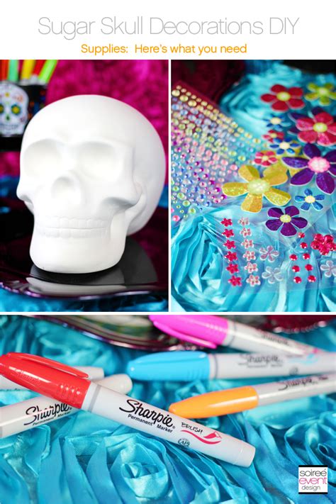 Decorate Your Own Halloween Day of the Dead Sugar Skulls - Soiree Event ...