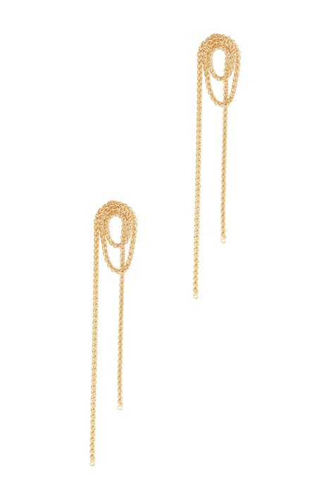 Vroom Chain Earrings by SHASHI | Rent the Runway