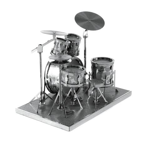 Fascinations:: Drum Set Metal Earth