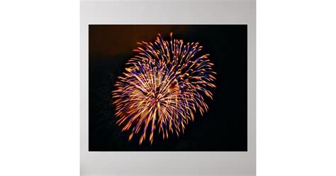 Fireworks Poster | Zazzle