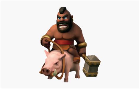 Clash Royale Hog Rider Png, Transparent Png - kindpng