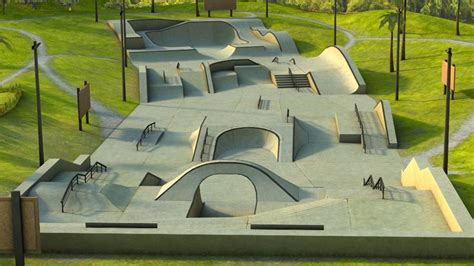 Image result for types of skate park obstacles | Skatepark design ...