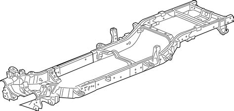 Dodge Dakota Frame Rail. 4WD, quad cab - 68004265AB | Amherst OH