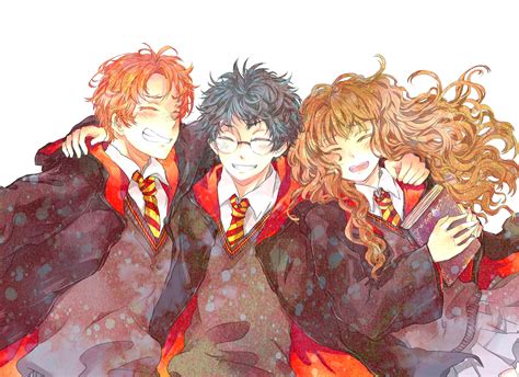 Harry Potter Trio HD Wallpaper by Moonbreak