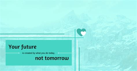 Turquoise Inspirational Quotes LinkedIn Banner - Venngage