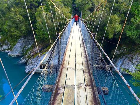 Tara ☀️ on Instagram: “Hokitika Gorge Swing Bridge. One of the ...