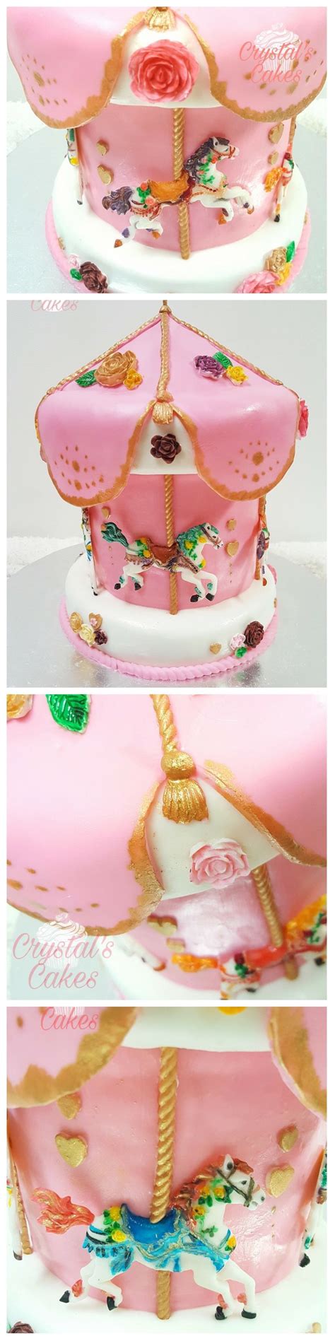 Carousel Cake | Carousel cake, Cake creations, Cake