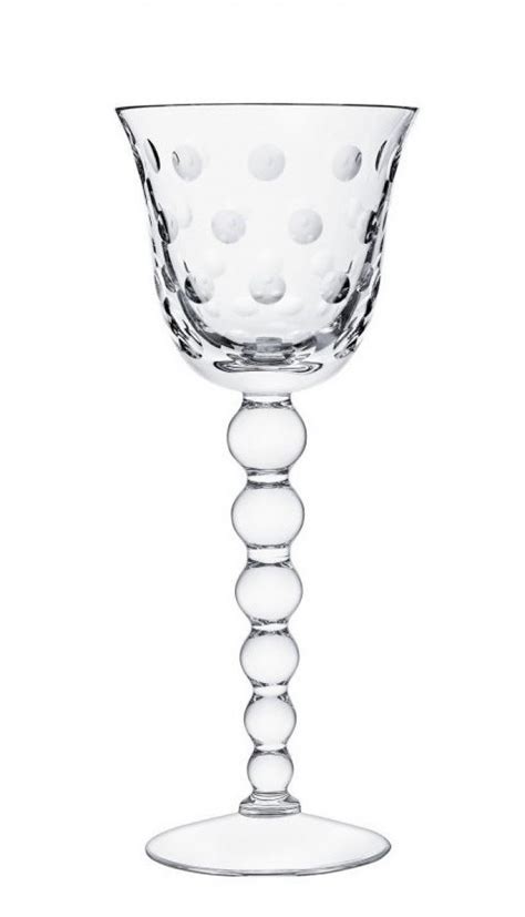 Bubbles Wine Glass #3 - Clear | Saint-Louis | CHANINTR