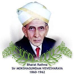 Sir Mokshagundam Visvesvaraya(popularly known as Sir MV; 15 September 1860 – 14 April 1962 ...