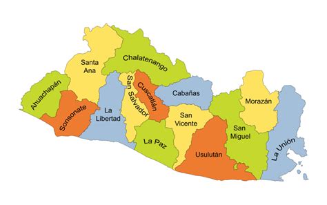 SOCIALES - Cabeceras Departamentales de El Salvador Diagram | Quizlet