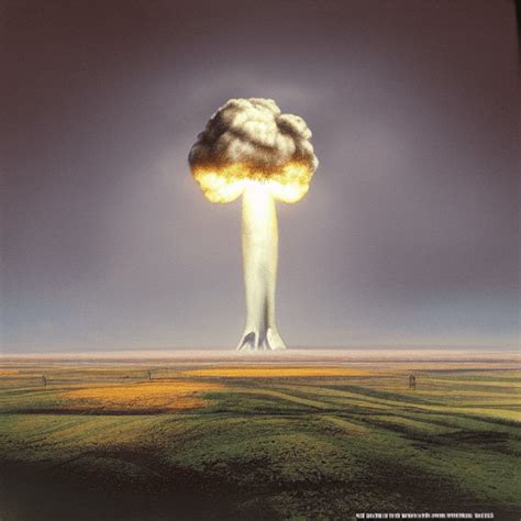 Nuclear Armageddon Graphic · Creative Fabrica