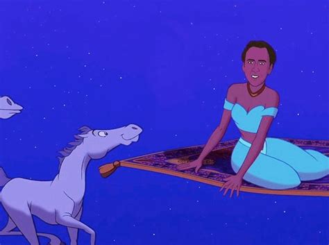 Nicolas Cage Face Swaps with Disney Princesses | Nicolas cage, Every ...