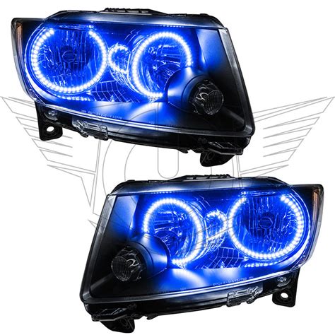 2011-2013 Jeep Grand Cherokee Pre-Assembled Headlights - Non HID - Chr – ORACLE Lighting