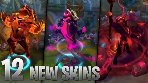 12 NEW SKINS - INKSHADOW, NIGHTBRINGER & DAWNBRINGER - League of ...