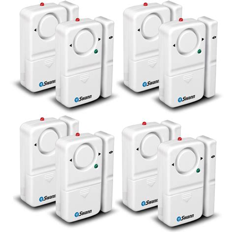 Swann Magnetic Window/Door Alarm (Pack of 8) SWHOM-MDAPK8-GL B&H