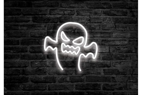 Angry Ghost - LED Neon Sign for your home or workplace.