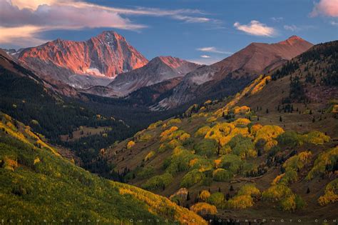 capitol peak stock image, rocky mountains, colorado - Sean Bagshaw Outdoor Exposure Photography
