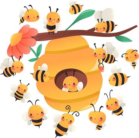 Imagenes De Abeja Animados : 40 801 Abeja Caricatura Imagenes Y Fotos 123rf