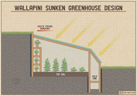 Sunken Greenhouse: The Solution To Plant Year Round - The Tiny Life