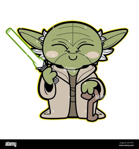 Star wars yoda illustration fotografías e imágenes de alta resolución - Alamy