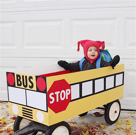 DIY School Bus Costume