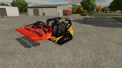 Implement Mover For Skid Steer Loaders v1.0 FS22 Mod | Farming Simulator 22 Mod