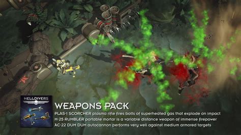 HELLDIVERS™ Weapons Pack