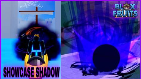 Shadow Shadow Fruit Natural ( Paramecia ) Devil Fruit + Showcase In Blox Fruits - YouTube