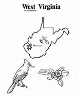 West Virginia Mountaineer Coloring Pages sketch template