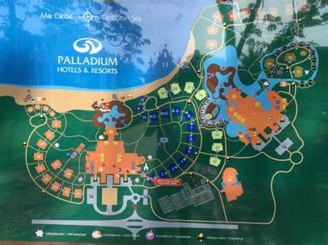 Grand Palladium Princess Resort Map