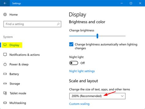 How to Change DPI Scaling Settings in Windows 10 | Password Recovery