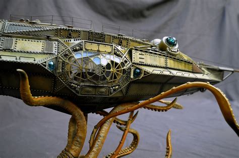 OTHERS | built-up-models | Sci fi models, Nautilus submarine, Leagues under the sea