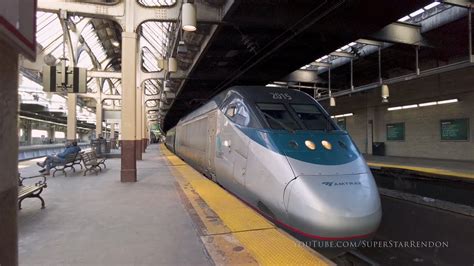 Amtrak & NJ Transit at Newark Penn Station - YouTube