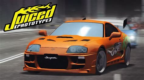 Brian's Toyota Supra - Race (Downtown) | Juiced Prototype - YouTube