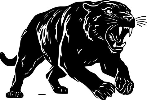 Panther - Minimalist and Flat Logo - Vector illustration 29192243 ...