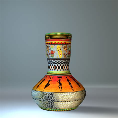 African Vase 2 Free Stock Photo - Public Domain Pictures