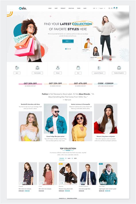 Fashion Ecommerce HTML Template - ksioks