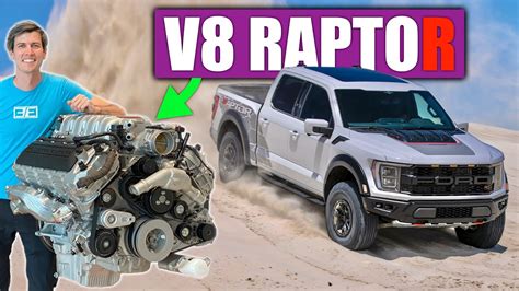 Ford Raptor R's New V8 Engine - Meat's Back On The Menu - YouTube