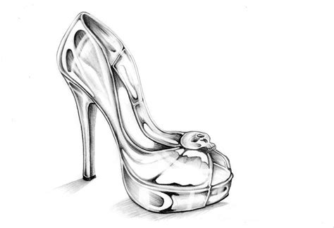 High Heel Shoes Drawing | Shoes drawing, Drawing high heels, Shoes ...