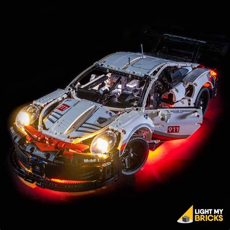 Lights for LEGO Porsche 911 RSR 42096